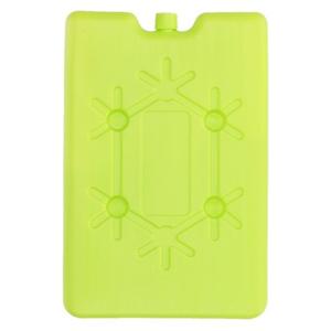 Koelelement plat - groen - 200 ml - 11 x 16 cm - koeltas/koelbox element