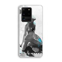 I will not feel a thing: Samsung Galaxy S20 Ultra Transparant Hoesje