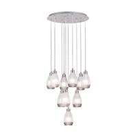 Stars of Light 10-lichts hanglampSiracusa nikkel - 39503