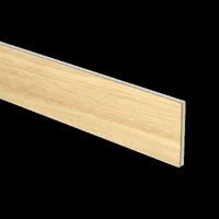 Douwes Dekker - Rigid PVC Afwerkstrook crème brûlée 150x5cm (PVC)