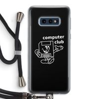 Floppyhead: Samsung Galaxy S10e Transparant Hoesje met koord Floppyhead: Samsung Galaxy S10e Transparant Hoesje met koord