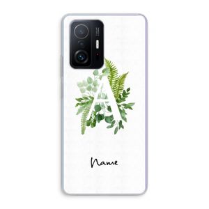 Green Brush: Xiaomi 11T Pro Transparant Hoesje