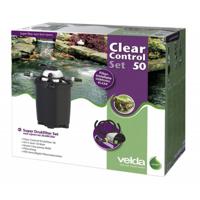 Velda Clear Control 50 Vijverfilter Set - Kristalhelder Water tot 20.000L, Inclusief UV-C & Energiezuinige Pomp