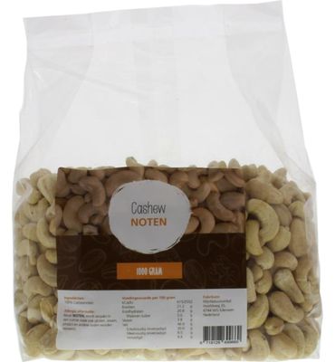 Mijnnatuurwinkel Mijnnatuurwinkel Cashewnoten (1000g)