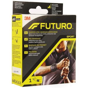 Futuro Polsbandage 46378, Zwart, Aanpasbaar