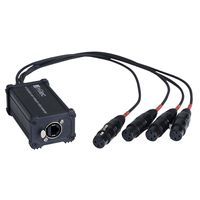 Hilec BOXRJ4XF3 breakout box van rj45 naar XLR female voor DMX of audio - thumbnail