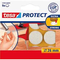 tesa Viltdoppen Wit (Ø) 26 mm 9 stuk(s)