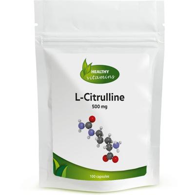 L-citrulline | 100 capsules | 500 mg | Vitaminesperpost.nl