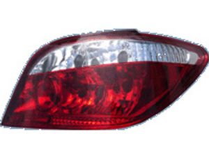 Set Achterlichten passend voor Peugeot 307 2001-2005 excl. CC/SW/Break - Rood/Helder DLPER47