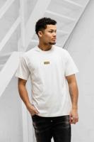 Versace Jeans Couture Plate Logo T-Shirt Heren Wit - Maat M - Kleur: Wit | Soccerfanshop