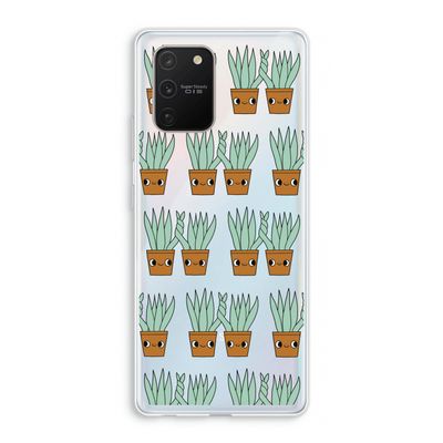 Sansevieria: Samsung Galaxy S10 Lite Transparant Hoesje