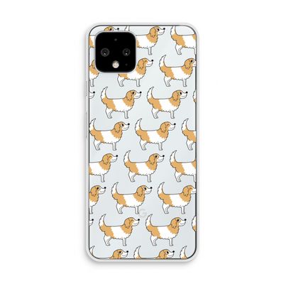 Doggy: Pixel 4 Transparant Hoesje