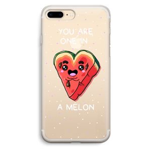 One In A Melon: iPhone 7 Plus Transparant Hoesje