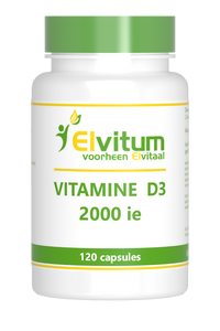 Elvitum Vitamine D3 2000IE Capsules