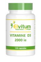 Elvitum Vitamine D3 2000IE Capsules - thumbnail