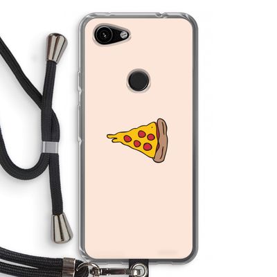 You Complete Me #1: Pixel 3a Transparant Hoesje met koord