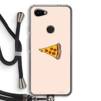 You Complete Me #1: Pixel 3a Transparant Hoesje met koord