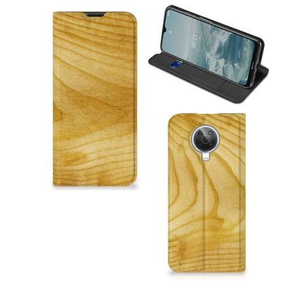 Nokia G10 | G20 Book | Wallet Case | Licht Hout