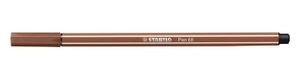 STABILO Pen 68, premium viltstift, roodkrijt, per stuk