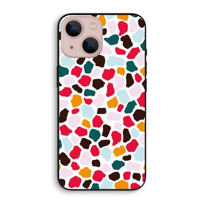 Colored Giraffe: iPhone 13 mini Biologisch afbreekbaar hoesje