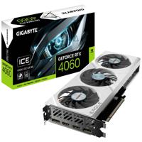 Gigabyte Nvidia GeForce RTX 4060 Videokaart EAGLE OC ICE 8 GB GDDR6-RAM PCIe x16 DisplayPort, HDMI Overclocked