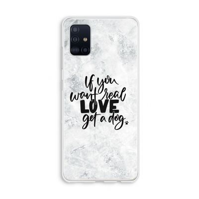 Partner in crime: Galaxy A51 4G Transparant Hoesje