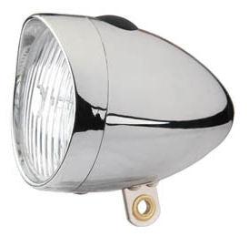 Edge koplamp retro 3 led aan/uit incl. batterijen chroom