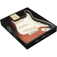 Fender Pre-Wired Strat PG Tex-Mex SSS Parchment - thumbnail