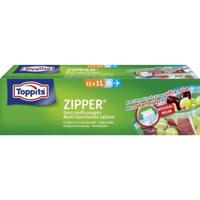 Toppits zipper multi-functionele zakken 1l 12 stuks - thumbnail