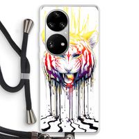 Fading: Huawei P50 Pro Transparant Hoesje met koord