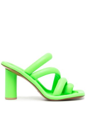 AMBUSH sandales en cuir 90 mm - Vert