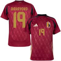 België Shirt Thuis 2024-2025 + Bakayoko 19