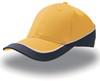 Atlantis AT615 Racing Cap - Yellow/Navy - One Size