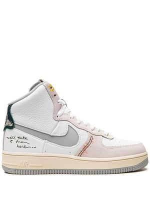 Nike baskets montantes Air Force 1 Sculpt - Blanc