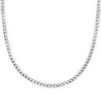 Ketting Gourmetschakel geslepen zilver 5,6 mm