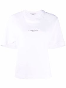 Stella McCartney t-shirt à logo imprimé (2001) - Blanc