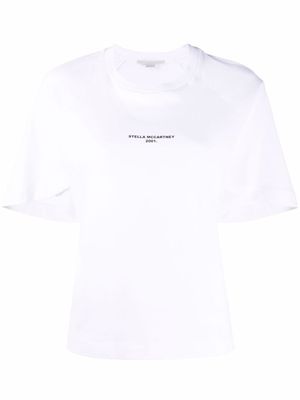 Stella McCartney t-shirt à logo imprimé (2001) - Blanc