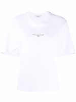 Stella McCartney t-shirt à logo imprimé (2001) - Blanc
