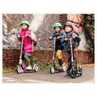Hudora scooter big wheel step rx205 - zwart/rood