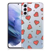 Samsung Galaxy S21 Plus | TPU bumper | Hearts