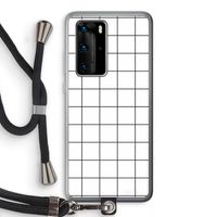 Rooster: Huawei P40 Pro Transparant Hoesje met koord