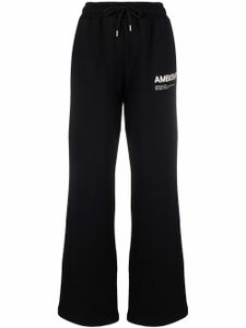 AMBUSH pantalon de jogging à logo imprimé - Noir