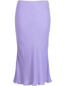 Nº21 jupe mi-longue à taille haute - Violet