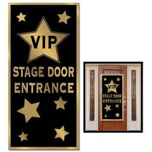 VIP ingang deur banner 76 x 150 cm