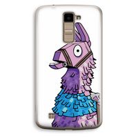 Lama: LG K10 (2016) Transparant Hoesje