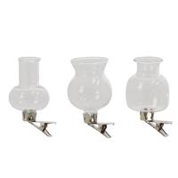 Esschert Design Esschert bloemen clip vaasjes set a 3