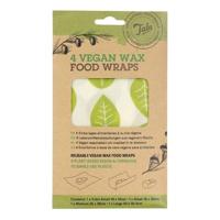 Tala - Vegan Was Wrap, Set van 4 Stuks, Blaadjes - Tala