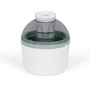 Livoo DOM461 ijsmachine Milkshakemaker 1 l 12 W Zwart, Groen, Doorschijnend, Wit