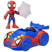 Spidey's Spider-Boat met een figuurtje van 7,5 cm en accessoires, speelgoed voor kinderen vanaf 3 jaar, Spidey en zijn buitengewone vrienden