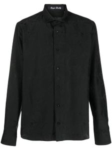 Philipp Plein chemise à motif en jacquard - Noir